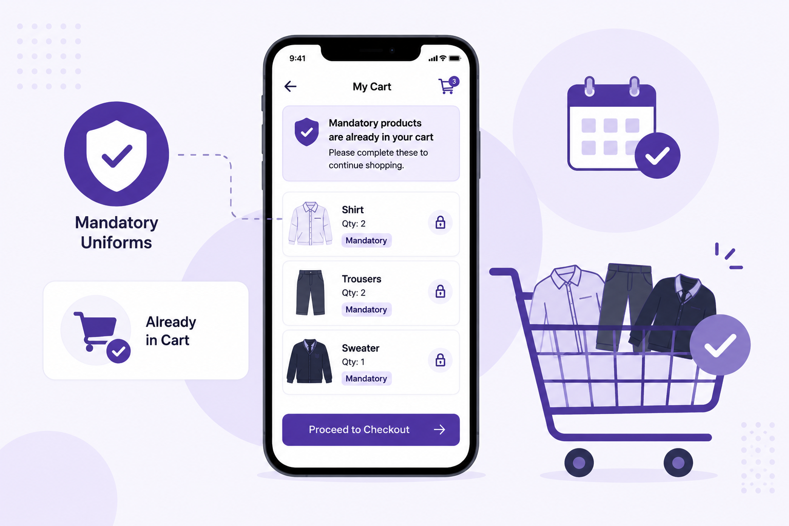 How Mandatory Uniforms Work in the Store Module